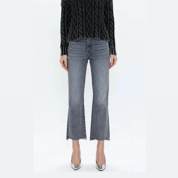 pistola Denim - (NWT $168) Pistola Ally High-Rise Earl Grey Vintage Ankle Boot Jean size 25